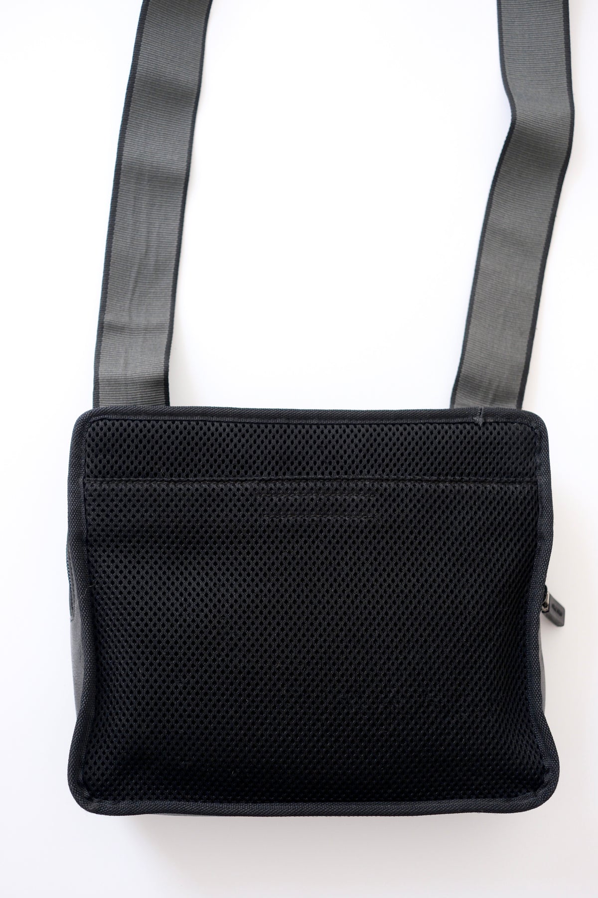Miu Miu FW 1999 black leather crossbody bag