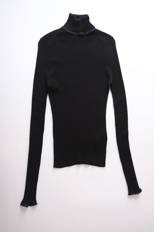 Acne Studios FW 2018 black turtleneck knit