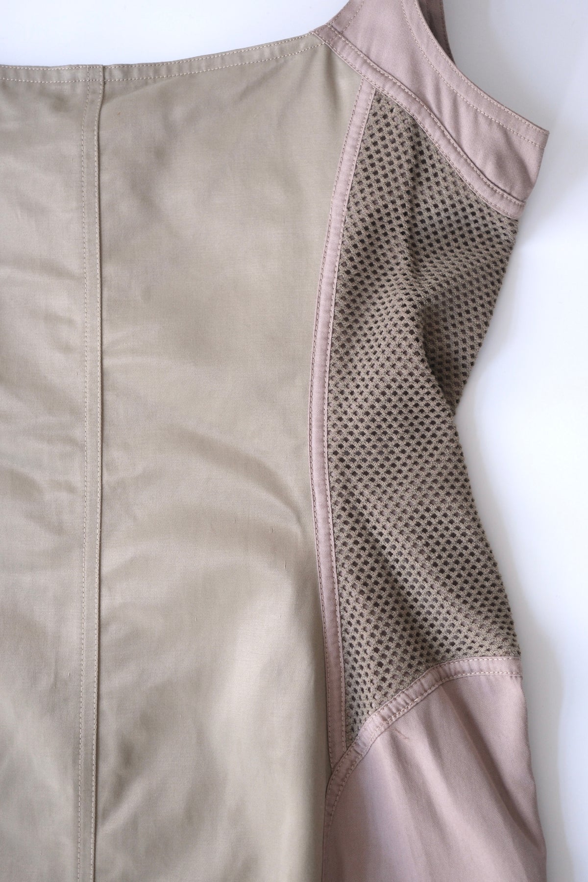 Plein Sud Jeans khaki zip-up midi dress