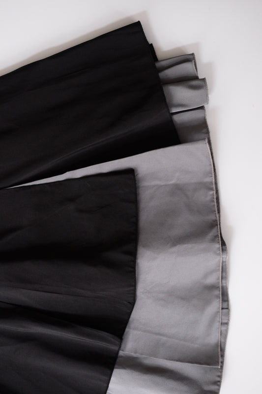 Jil Sander sleeveless pleated satin silk midi dress