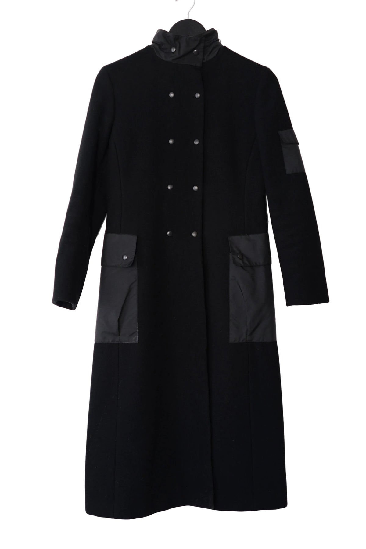 Miu Miu FW 1999 longline tailored button-up wool coat