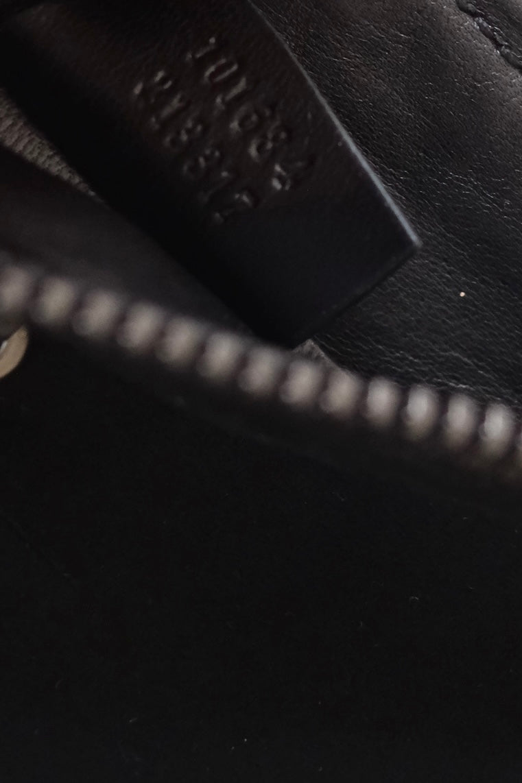 Gucci by Tom Ford black suede clutch bag
