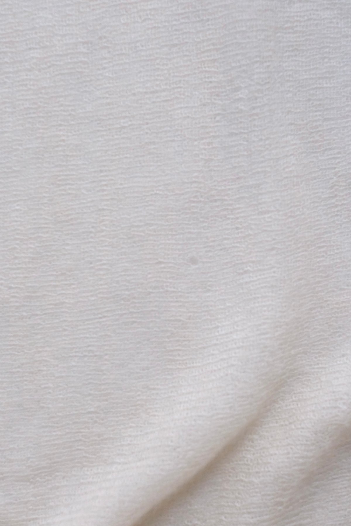 Old Céline sheer cream alpaca silk blend turtleneck knit