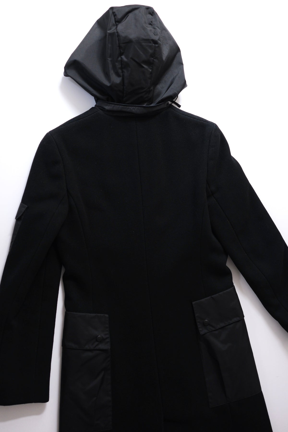 Miu Miu FW 1999 longline tailored button-up wool coat