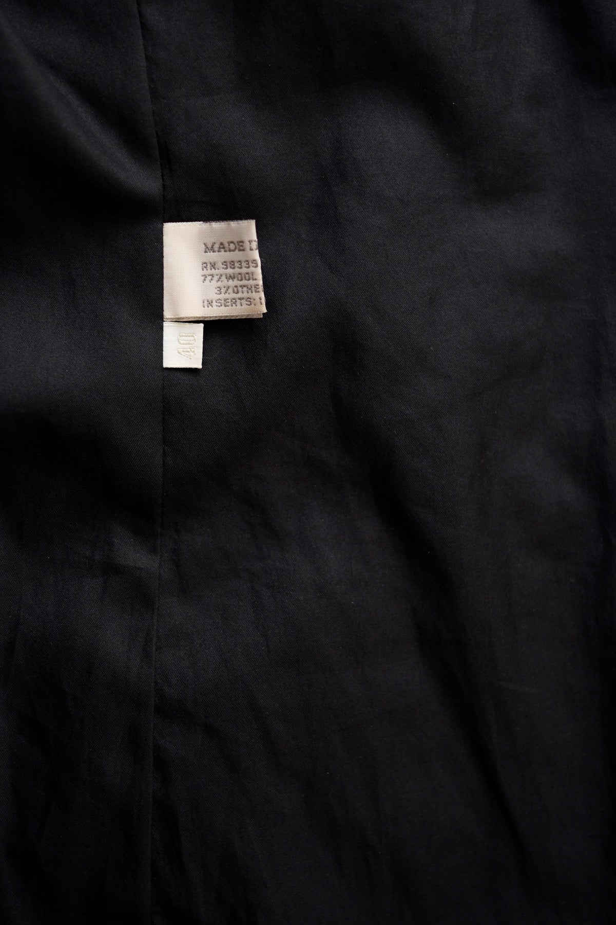 Miu Miu FW 1999 longline tailored button-up wool coat