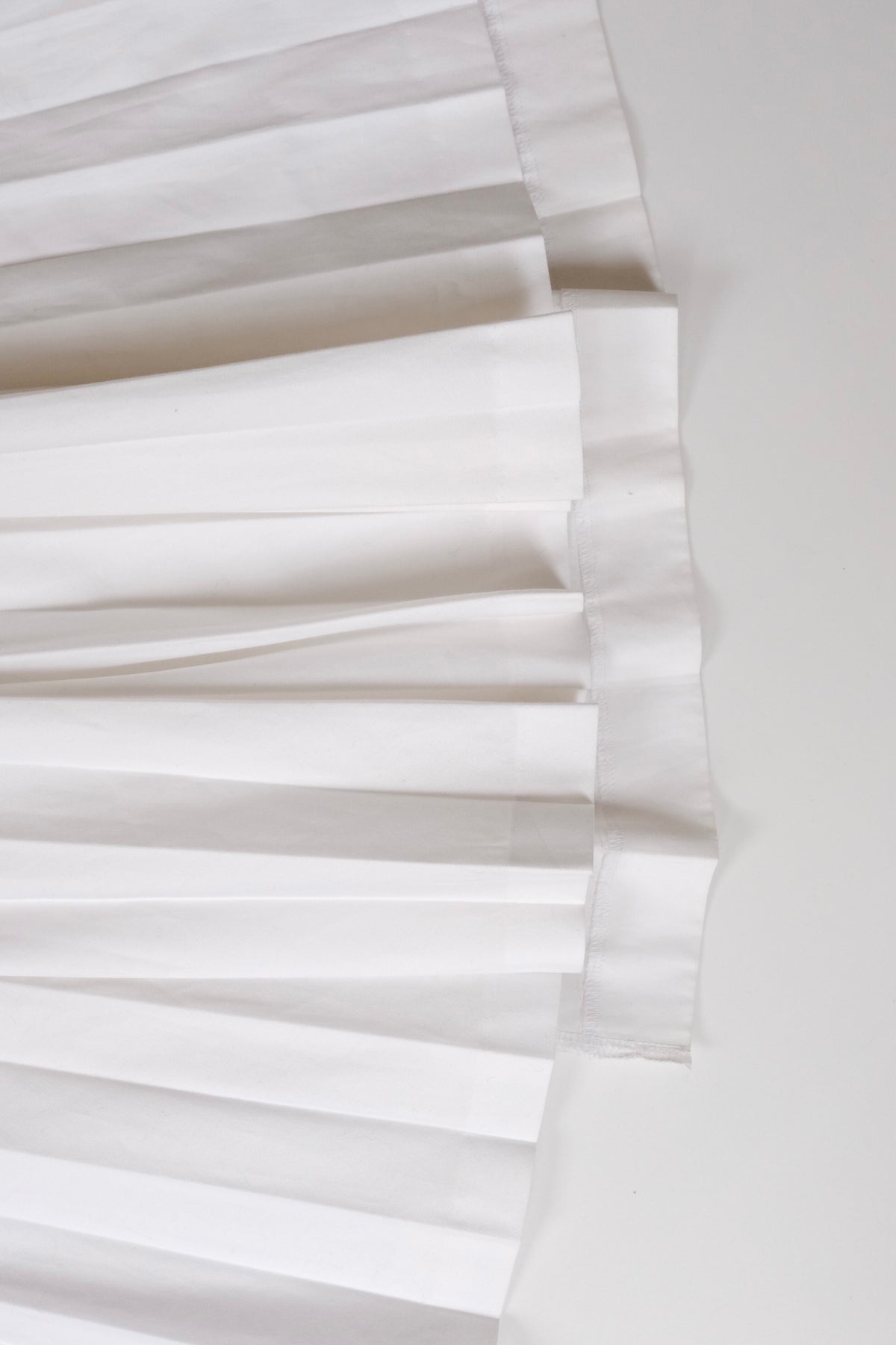 Archive Comme des Garçons asymmetrical pleated midi skirt