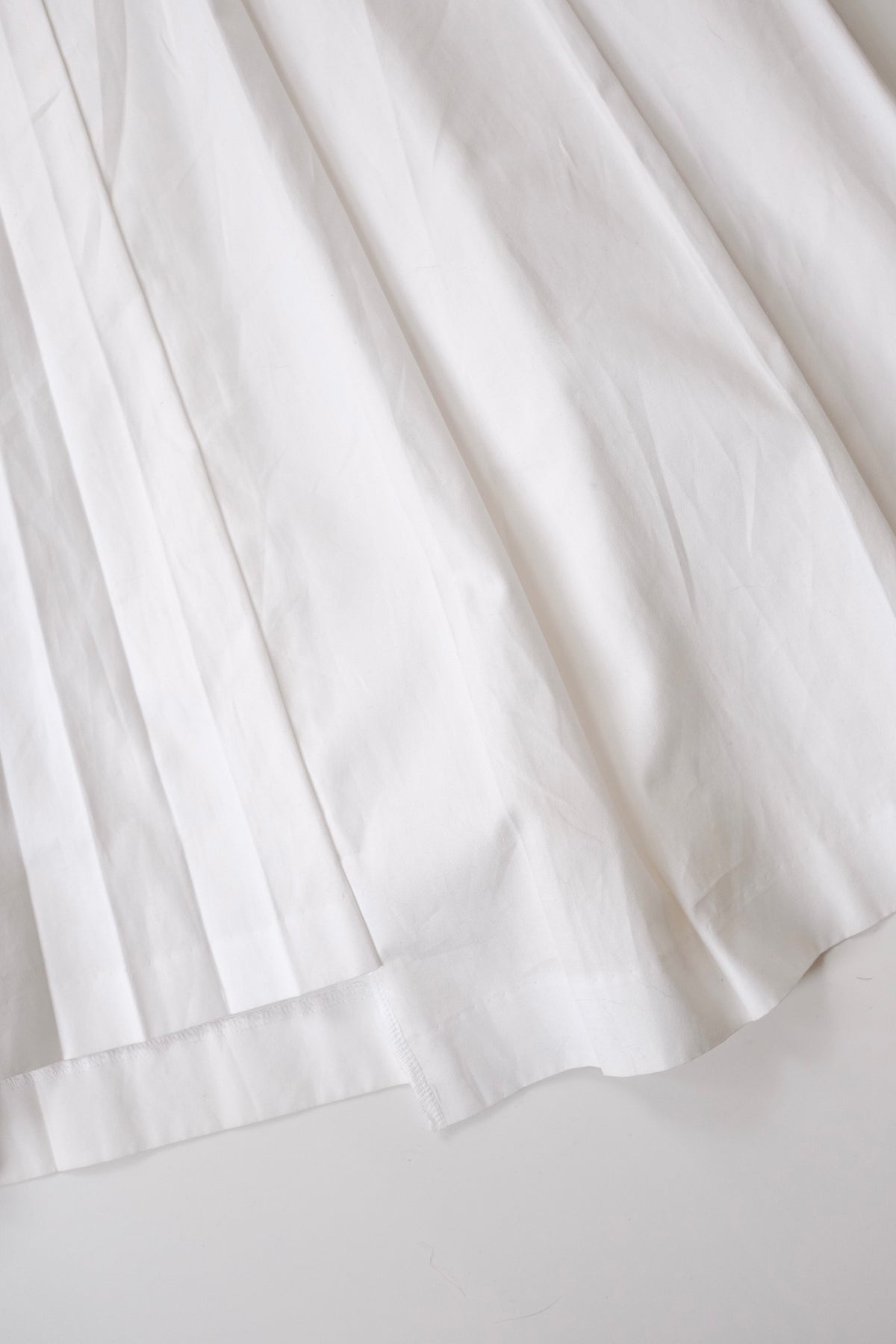 Archive Comme des Garçons asymmetrical pleated midi skirt