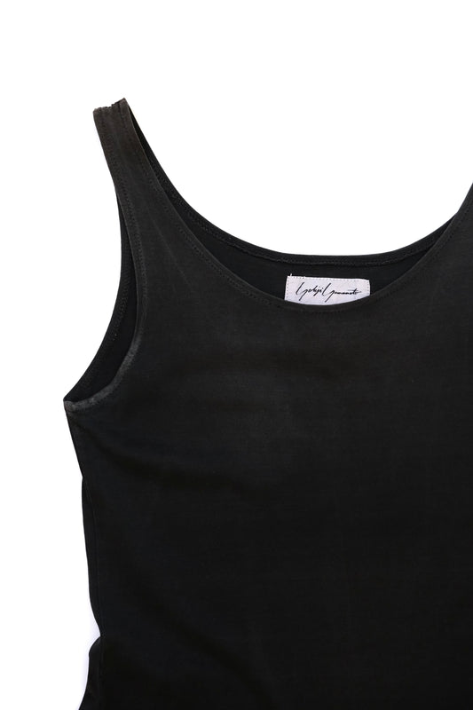 Early 1990s Yohji Yamamoto black cotton dress