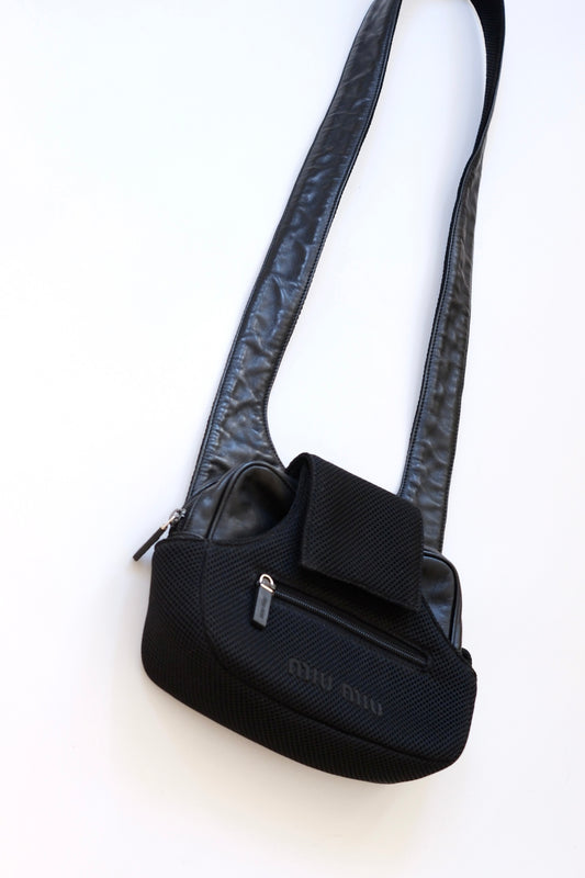 Miu Miu FW 1999 two piece crossbody bag