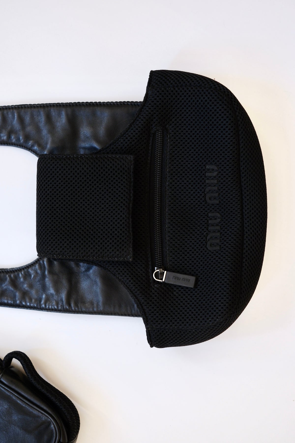 Miu Miu FW 1999 two piece crossbody bag