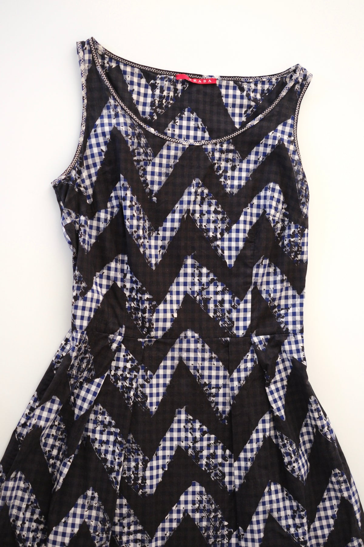 Vintage Prada Linea Rossa summer midi dress
